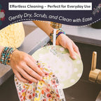 Microfiber Hand Towel & Washcloth Set of 2 - Image 5