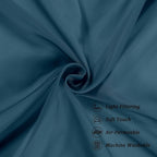Chyhomenyc Stone Blue Sheer Valances - Image 7