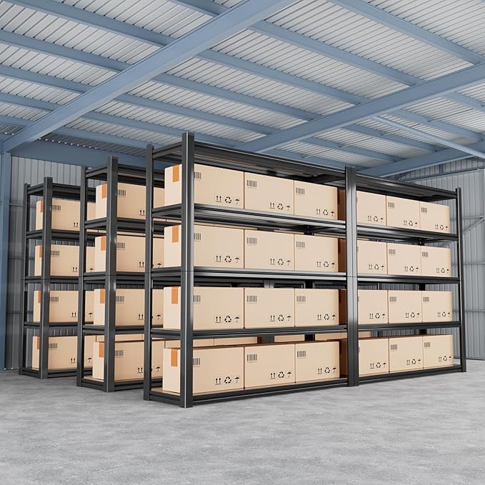 48.2" W Garage Shelving 3000LBS Storage Shelves Heavy Duty Garage Storage - Image 7