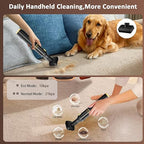 Cros 4-in-1 Mini Cordless Vacuum Cleaner, 21kPa Powerful Suction, Portable - Image 3