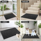Yimobra Outdoor Mats for Front Door 29.5x17, All-Weather Waterproof Non-Slip - Image 8