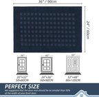 BEQHAUSE Waffle Door Mats Indoor 24"x36", Dog Mat - Image 2