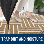 OLANLY Indoor Door Mat, 32x20 Inch, Dirt Resistant and Absorbent, Non-Slip - Image 2