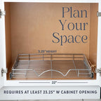 HOLDN’ STORAGE Pull Out Cabinet Organizer, Heavy Duty Caddy w/Lifetime Limited - Image 4