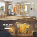 VIPEK V40 Wire Garment Rack Heavy Duty Clothes Racks - Image 3