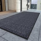 Kuyal Front Door Mat, Commercial Floor Mats Inside Outside Entrance, Heavy Duty - Image 2