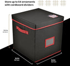 Holiday Cheer Premium Christmas Ornament Storage - Image 6