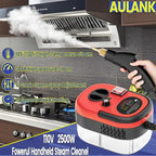 2500W Handheld Steam Cleaner, Portable Car Steamer - Image 2