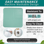 ENKOSI Extra Large Square Non Slip Shower Mat - Image 4