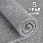 RUGPADUSA - Eco-Plush - 9'x12' - 1/2" Thick - 100% Felt - Luxurious Cushioned - Image 5