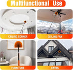 12FT Cobweb Duster with Extension Pole, Spider Web Brush - Image 4