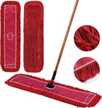 Matthew Cleaning 36'' Industrial Strength Cotton Dust Mop Refill Washable - Image 2