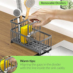Self-Draining Kitchen Sink Caddy - Image 4