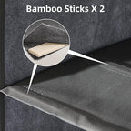 2 Packs Hanging Closet Organizer, 4-Shelf Closet Organizers and Storage - Image 4