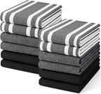 Homaxy Premium Kitchen Towels, Large Cotton 380 GSM Kitchen Hand Towels by Homaxy