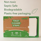 Toilet Bowl Cleaner Strips 60 Count, Unscented Eco-friendly, Septic Safe - Image 4