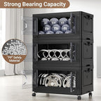 BROVIEW 360Qt Lockable Stackable Storage Bins - Image 6