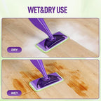 6 Pack Reusable Mop Pads for Swiffer WetJet, Washable Wet Mop Refills - Image 8