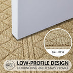 REFETONE Indoor Doormat, Front Back Door Mat 20"x32" Absorbent Rubber Backing - Image 3