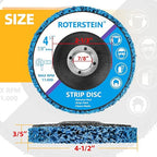 10 Pack Strip Discs Stripping Wheel 4.5 inch - Image 5