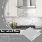  W10169961A Aluminum Range Hood Filters Replacement 3 Pack 10.5 x - Image 6