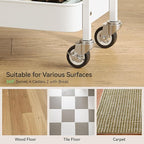 3 Tier Rolling Cart, Utility Cart - Image 5