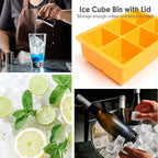 Silicone Ice Cube Trays 3 Pack - Image 9