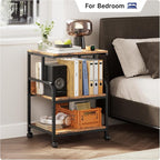 Warmiehomy Printer Stand, 20×16×28'' Printer Table - Image 8