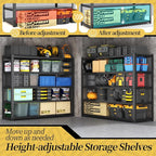 47.8" W Heavy Duty Garage Shelving 3000LBS Storage Shelves, Adjustable 5-Tier - Image 5