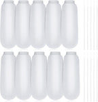 LEIFIDE 10 Pieces Lint Traps for Washing Machine Hose and Cable Ties Set by LEIFIDE