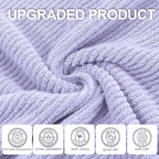 VOOVA & MOVAS Purple Hand Towels, Hand Towels - Image 2
