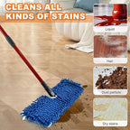Microfiber Mops for Floor Cleaning, Flat Mop for Wet & Dry Use, Dust Mop for - Image 4