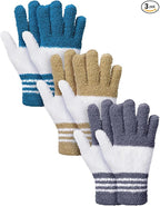 Patelai 3 Pairs Microfiber Plant Dusting Gloves Leaf Cleaning Gloves by Patelai