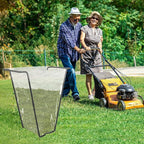Outdoor Trash Bag Holder Metal Garden Trash Bag Holder - Image 7
