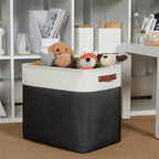 DULLEMELO Extra Large Storage Baskets, Fabric Storage Bins - Image 3