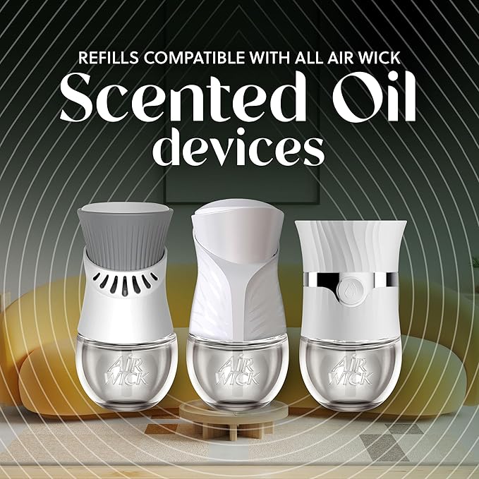 Air Wick Plug In Scented Oil Refills, Sweet Vanilla + Shea Butter, Air - Image 3