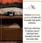 Dr. Killigan's Cedarwood Chip Canisters - Image 4