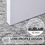 REFETONE Doormat, Indoor Absorbent Non Slip Dark Grey Doormat, Resist Dirt - Image 4