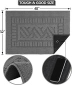 FONEYI Indoor Doormat, Front Back Door Mat Rubber Backing Non Slip Door Mats - Image 2