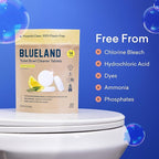 BLUELAND Toilet Bowl Cleaner Tablets, Lemon Cedar, Plastic-Free, No Harsh - Image 8