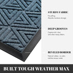 Yimobra Large Door Mat 47x24, All-Weather Waterproof Non-Slip Welcome Matt - Image 4