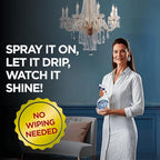Sparkle Plenty Chandelier Cleaner Drip Dry Spray No Wipe - Image 6