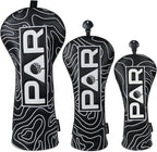 Big Teeth Golf Club Covers Full Set Driver Headcover Fairway Wood Hybrid Golf by BigTeeth