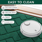 hicorfe Indoor Door Mat, Non Slip Door Mats, Absorbent Resist Dirt Entrance - Image 7