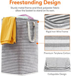Lifewit 4 Pack Laundry Hamper Large Collapsible Laundry Baskets, Freestanding - Image 2