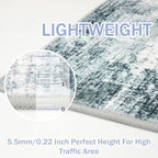 IOHOUZE Abstract Area Rugs 9x12 Ft Washable Large Rugs - Image 5