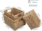 Water Hyacinth Storage Baskets - Image 6