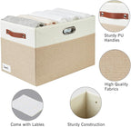 Large Collapsible Fabric Storage Bins - Image 3