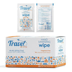 Hand Sanitizing Travel Wipes – 30ct Individually Wrapped | Fragrance-Free by TravelWipes