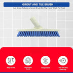 Professional Grout Brush Heavy-Duty Swivel Head - Image 5